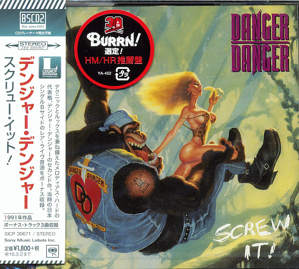 DANGER DANGER - Screw It ! [Japan remaster Blu-Spec CD2] (2014) SICP-30671 full