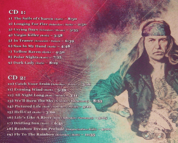 ULI JON ROTH - Scorpions Revisited Volume 1 (2015) back cover