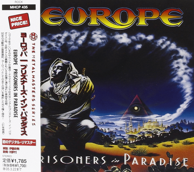 EUROPE - Prisoners In Paradise [Japanese Edition remastered +2] *HQ* full