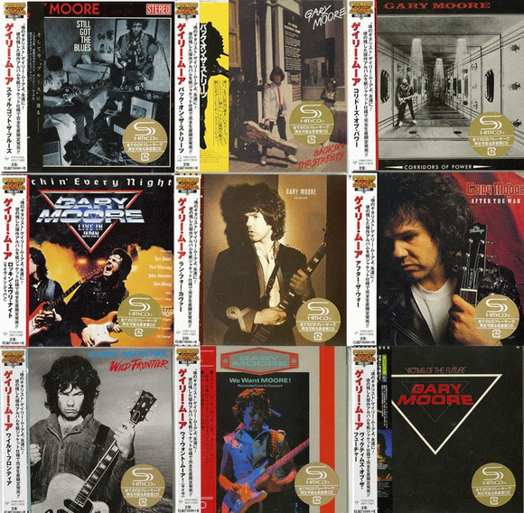 GARY MOORE Japan SHM-CD remastered 2016