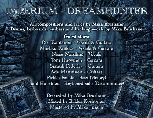 IMPERIUM - Dreamhunter (2016) back