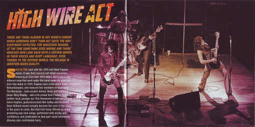 TRAPEZE - Trapeze '75 [Rock Candy Remastered & Reloaded] booklet