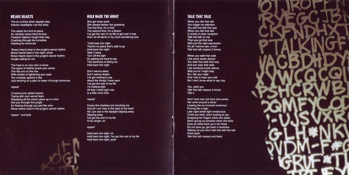 GLEN BURTNICK - Talking In Code [YesterRock remaster] booklet