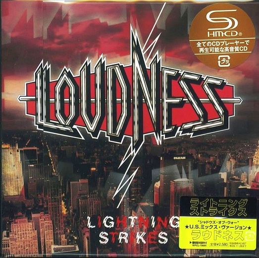 LOUDNESS - Lightning Strikes [Japan SHM-CD remastered LTD] Out Of Print - full