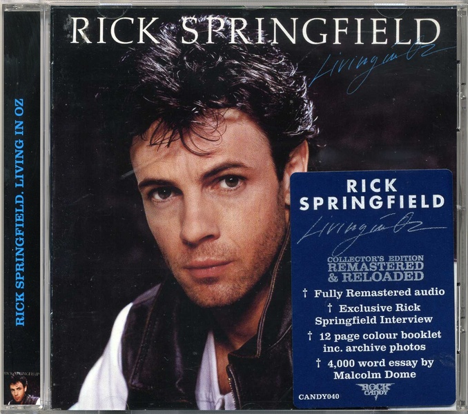 RICK SPRINGFIELD - Living In Oz [Rock Candy remastered] full