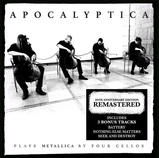 APOCALYPTICA - Plays Metallica By Four Cellos [Remastered 20th Anniversary Edition +3] (2016) full