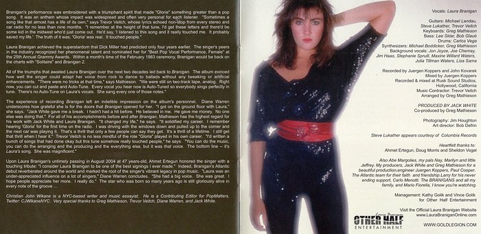 LAURA BRANIGAN - Branigan [Remastered & Expanded Edition] booklet