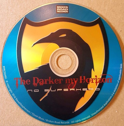 THE DARKER MY HORIZON - No Superhero (2016) disc