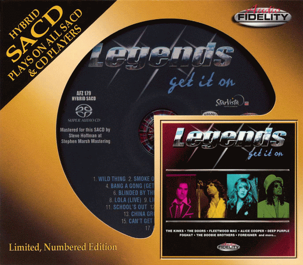 V.A. - Legends: Get It On [Audio Fidelity SACD AFZ 179] (2014) full