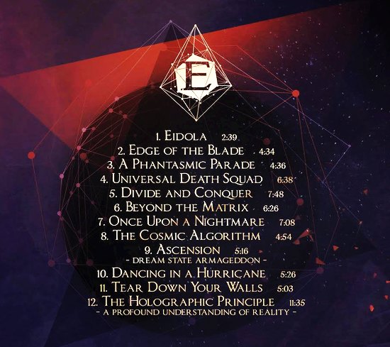 EPICA - The Holographic Principle [2CD Limited Edition Digipak] (2016) back