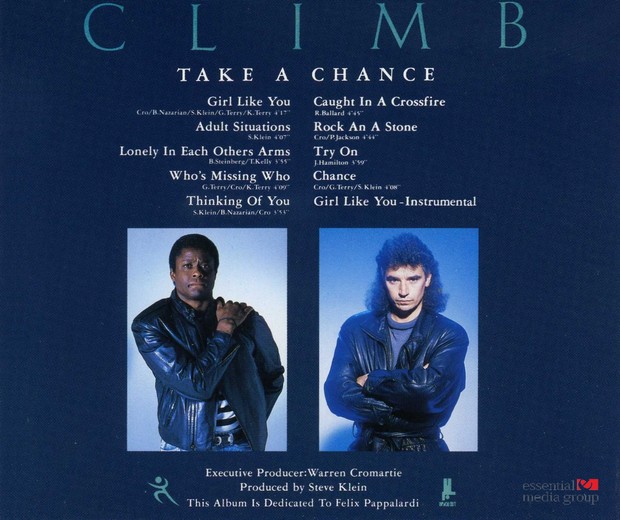 CLIMB - Take A Chance [digitally remastered +1] (2016) back