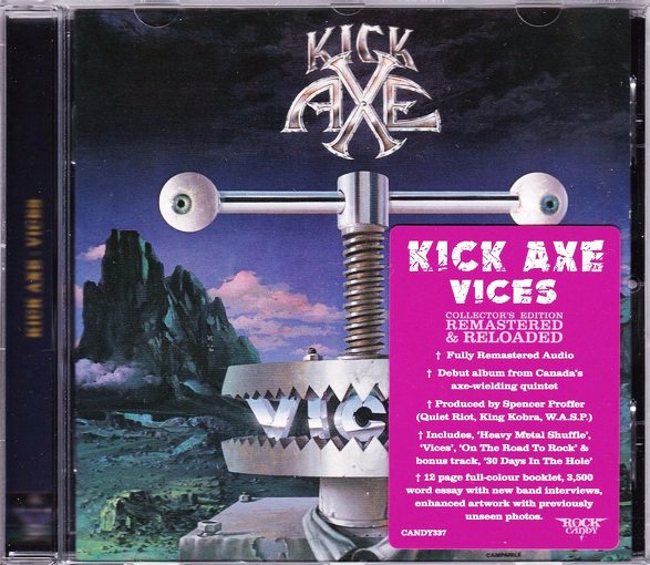 KICK AXE - Vices [Rock Candy remastered +1] (2016) full