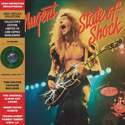 TED NUGENT – State Of Shock [Culture Factory remastered] full