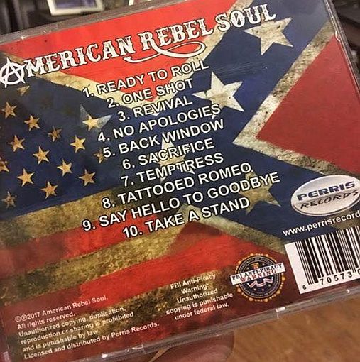 AMERICAN REBEL SOUL - American Rebel Soul (2017) back