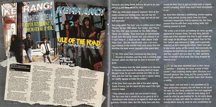 KING'S X - Out Of The Silent Planet [Rock Candy Remastered] booklet