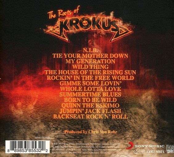 KROKUS - Big Rocks (2017) back