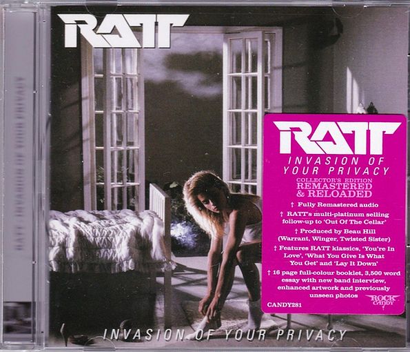 RATT - Invasion Of Your Privacy [Rock Candy remaster] full