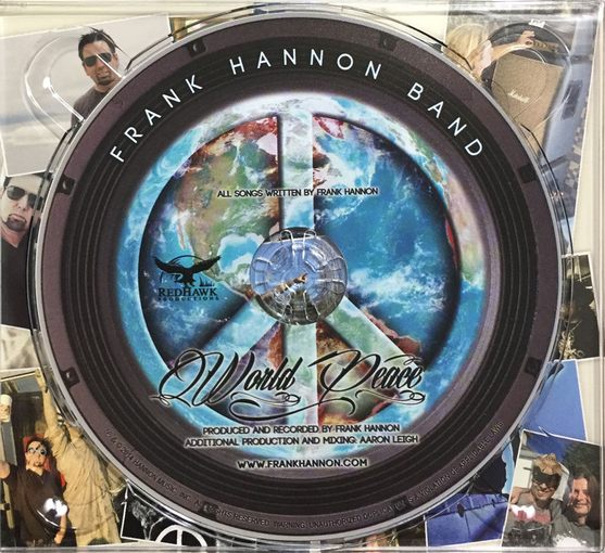 FRANK HANNON BAND - World Peace [retail CD] disc photo