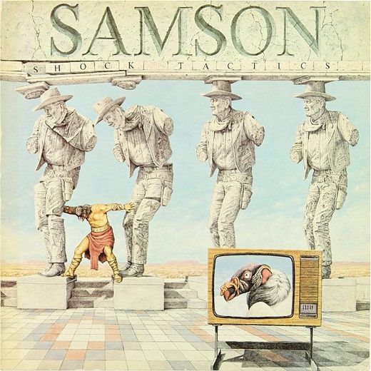 SAMSON (Bruce Dickinson) - Shock Tactics [remastered Digipak reissue +3] (2017) full