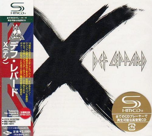 DEF LEPPARD - X [Japan SHM-CD +2] full