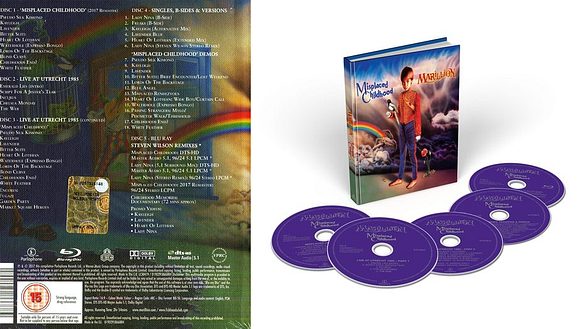 MARILLION - Misplaced Childhood [Deluxe Edition remastered 2017] back