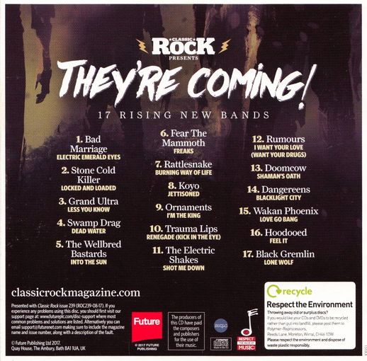 CLASSIC ROCK Magazine Presents - They're Coming! (2017) back