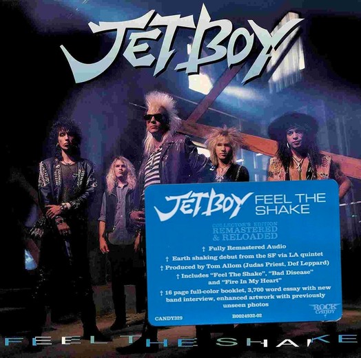 JETBOY - Feel The Shake [Rock Candy remastered] (2017) full