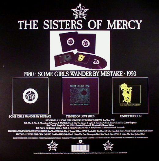 THE SISTERS OF MERCY - Some Girls Wander By Mistake +4 [remastered 2017] back