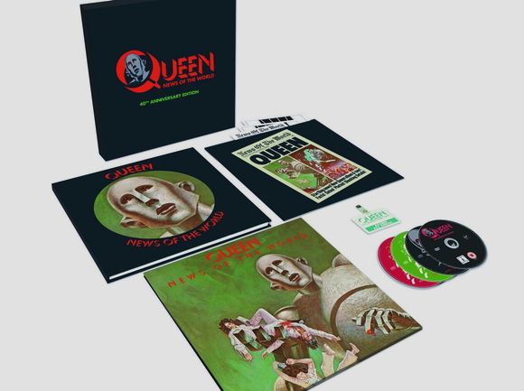 QUEEN - News Of The World [40th Anniversary Super Deluxe Edition] (2017) pack