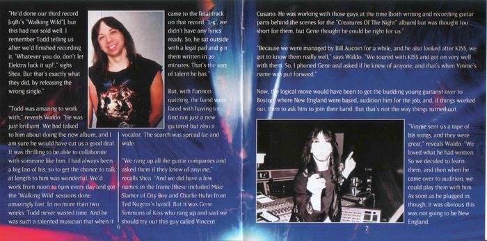 WARRIOR (feat. Vinnie Vincent) - Warrior (2017) booklet