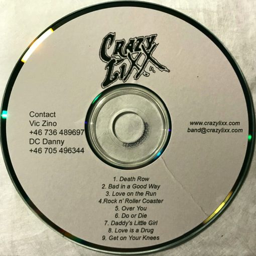 CRAZY LIXX - Do Or Die [original Sweden CDr 2004]