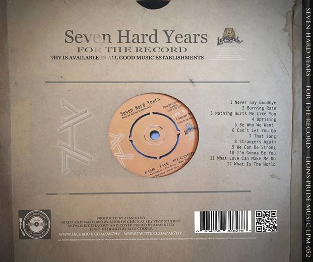 7HY (Seven Hard Years) - For The Record (2017) back