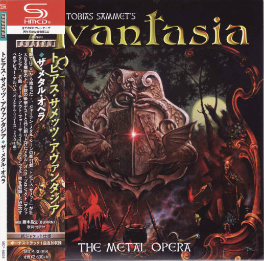 AVANTASIA - The Metal Opera [Japan SHM-CD Cardboard Sleeve +1] (2019) full