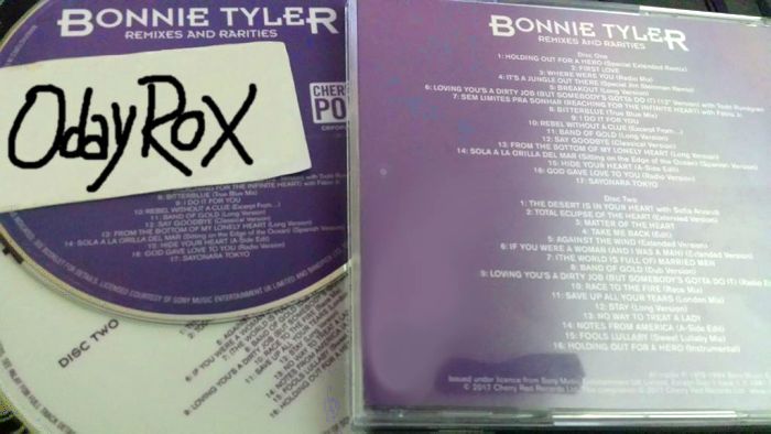 BONNIE TYLER - Remixes And Rarities [Deluxe Edition Remastered 2CD] (2017) BACK