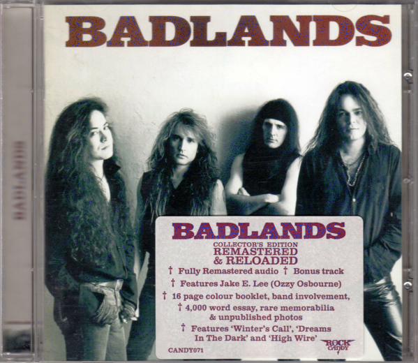 BADLANDS - Badlands +1 [Rock Candy Remastered] Out Of Print - lossless full