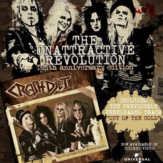 CRASHDIET - The Unattractive Revolution [10th Anniversary Edition +1] (2017) POSTER