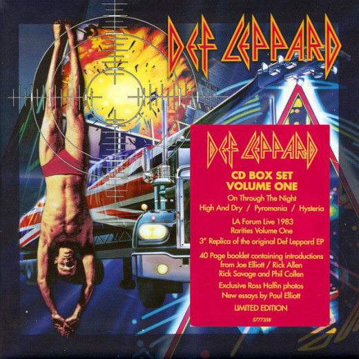 DEF LEPPARD - CD Box Set Volume One [7-CD Remastered Ltd. Edition] (2018) full