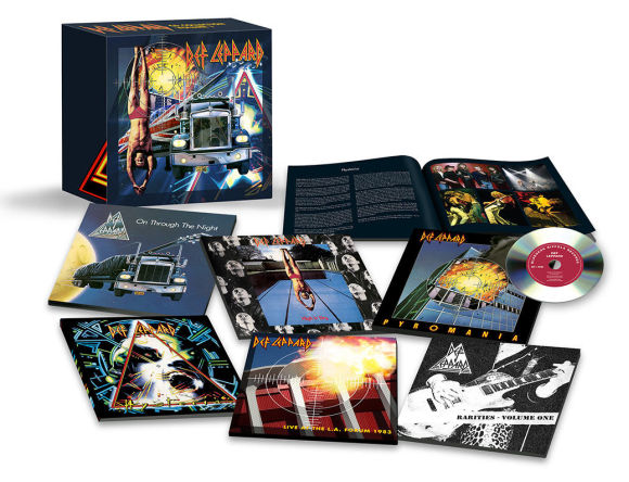 DEF LEPPARD - CD Box Set Volume One [7-CD Remastered Ltd. Edition] (2018) full