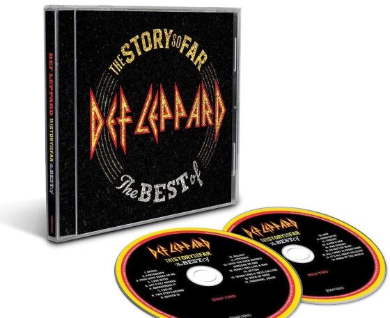 DEF LEPPARD - The Story So Far; The Best Of Def Leppard [Deluxe Edition] (2018) discs
