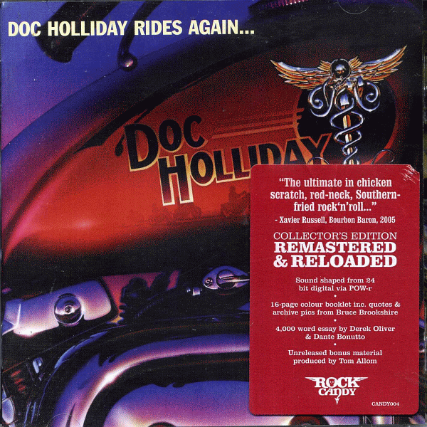 DOC HOLLIDAY - Doc Holliday Rides Again... [Rock Candy remaster +2] full