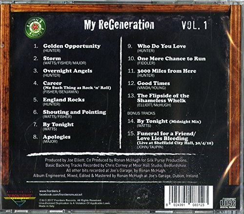 Joe Elliott's DOWN 'N' OUTZ  - My Re-Generation [Frontiers Music reissue +2] (2017) back