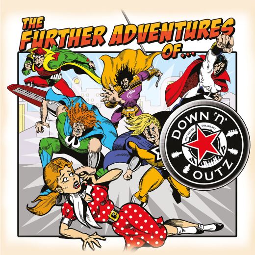 DOWN 'N' OUTZ  - The Further Adventures Of... [Frontiers Music reissue +2] (2017) full