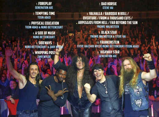 GENERATION AXE - The Guitars That Destroyed The World [Blu-spec CD +1] back