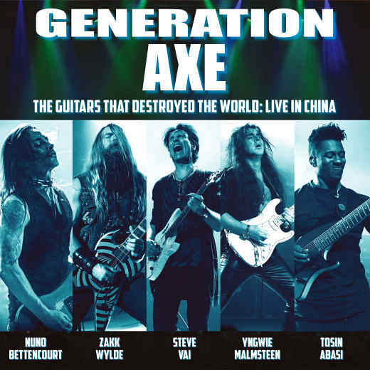 GENERATION AXE - The Guitars That Destroyed The World [Blu-spec CD +1] (2019 full