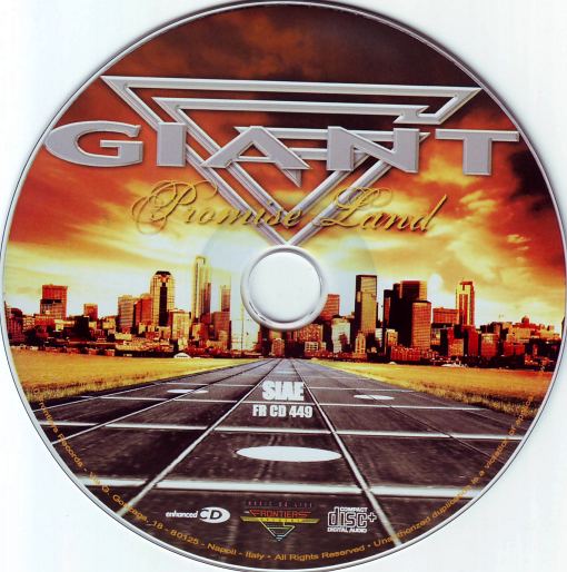 GIANT - Promise Land [retail CD] disc