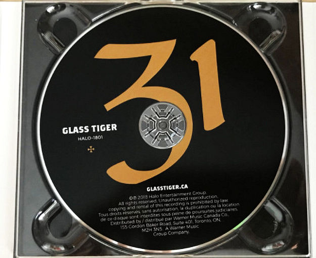 GLASS TIGER - 31 (2018) disc