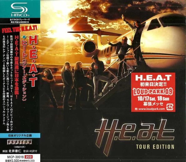 H.E.A.T - H.E.A.T [Japanese Tour Edition double SHM-CD] full