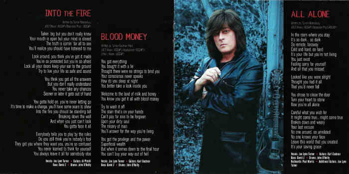 JOE LYNN TURNER - The Usual Suspects [Japan Edition +2 bonus] booklet