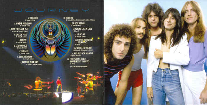 JOURNEY - Captured [Blu-Spec CD2] [DSD remastering Limited Pressing] booklet