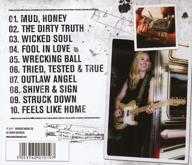 JOANNE SHAW TAYLOR - The Dirty Truth [Deluxe Version] (2016) back